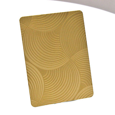 벽체 승강기 장식의 ASTM 스테인레스 강 에칭된 플레이트 금 주문 제작된 패턴