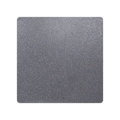 304 4Ft x 8Ft 2B 엠보스 된 마무리 돌 패턴 질감 스테인레스 스틸 판 1MM 두꺼운 검은 금속 판 질감