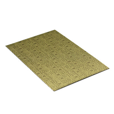 문 프레임 장식을 위해 도금처리하는 4ftx8ft 304 201 스테인레스 금속 시트 구리 고대 색깔