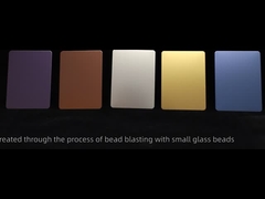 201 304 장식적 스테인레스 강판 비즈는 폭발했습니다