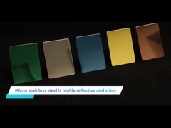 대량 판매를 위한 201 304 316 색 8k 반사경 장식적 스테인레스 강판