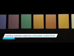 4′X8′ 포도주 내각 스테인레스 강 장식적인 플레이트는 발화된 등급 304를 비드로 만듭니다