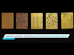 201 304개의 건설을 위한 마무리를 식각하는 장식적 pvd 색 스테인레스 강판 프로젝트