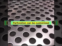 퍼포레이티드 금속 스테인레스 스틸 철망 그물 스크린 시트판