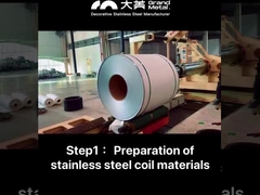 추운 굴려진 스테인리스강 코일과 시트