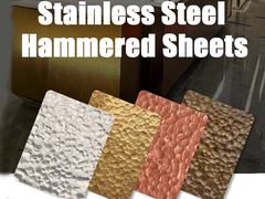 맞춤화 손 망치 스테인리스 스틸 엽 304 316 질감 금속 엽